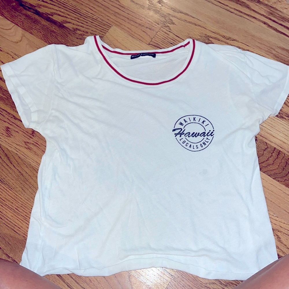 Brandy Melville Hawaii mini tee.